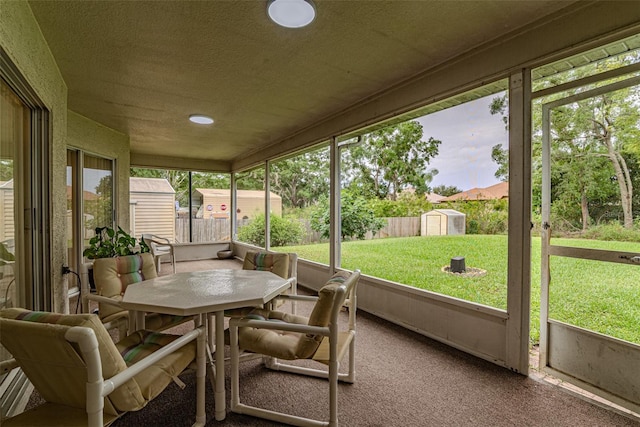 22946 Brownwood Ct, Land O Lakes, FL 34639 - sunroom with outdoor dining area