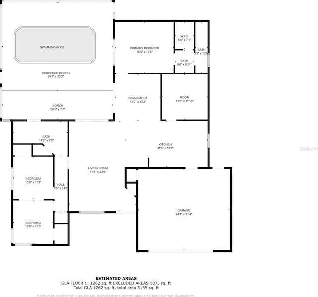 9642 Elgin Blvd, Spring Hill, FL 34606 - property floor plan