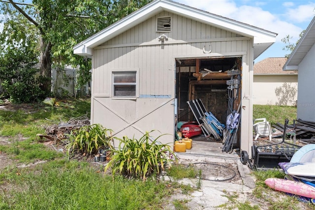 9642 Elgin Blvd, Spring Hill, FL 34606 - view of outdoor structure