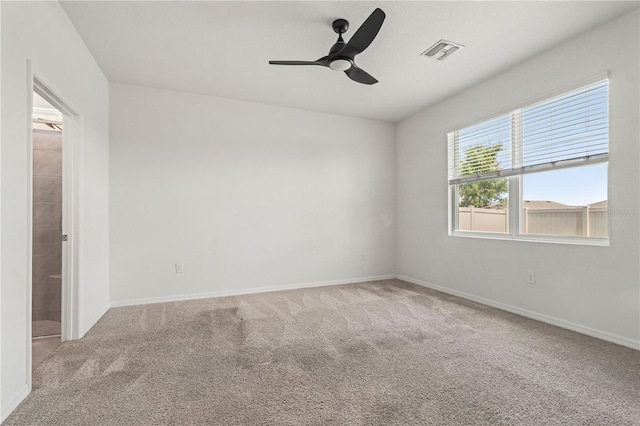 3762 Mossy Limb Ct, Palmetto, FL 34221 - carpeted empty room with a ceiling fan and baseboards