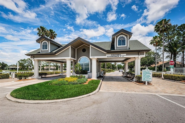 1338 Winding Willow Dr, Trinity, FL 34655 - view of home's community featuring decorative driveway