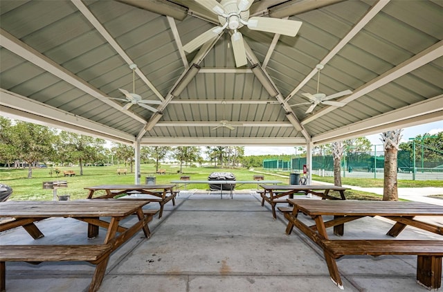 1338 Winding Willow Dr, Trinity, FL 34655 - view of community featuring a gazebo