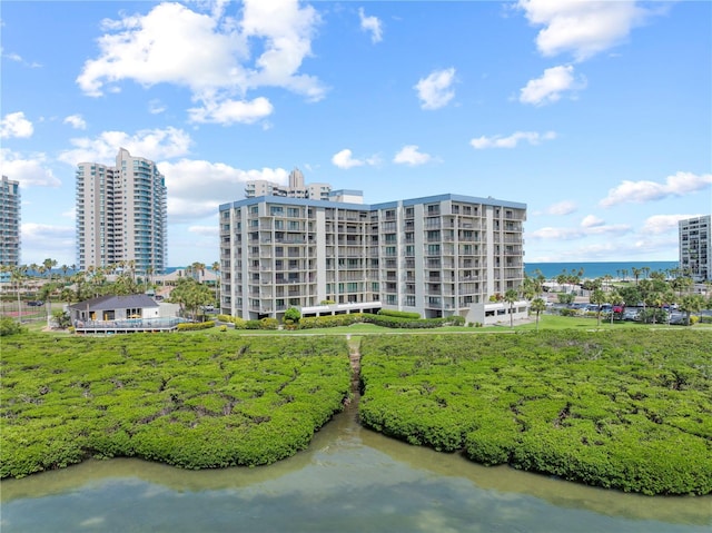 1501 Gulf Blvd Unit 201, Clearwater Beach, FL 33767 - view of building exterior featuring a water view and a city view