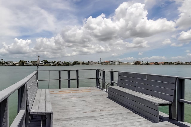 282 Treasure Island Cswy Unit 12, Treasure Island, FL 33706 - dock featuring a water view