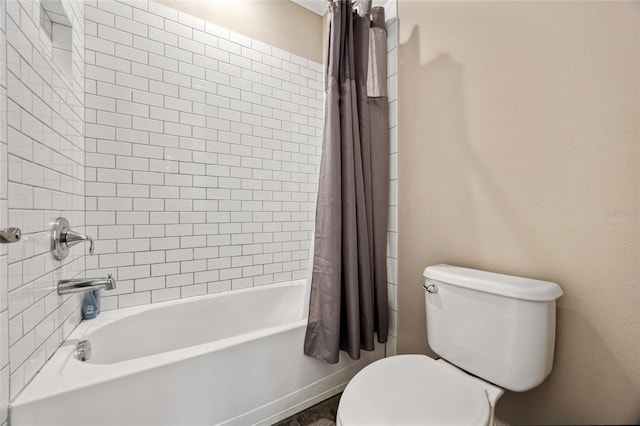 3532 Wicket Field Rd, Lutz, FL 33548 - full bath with toilet and shower / bath combination with curtain