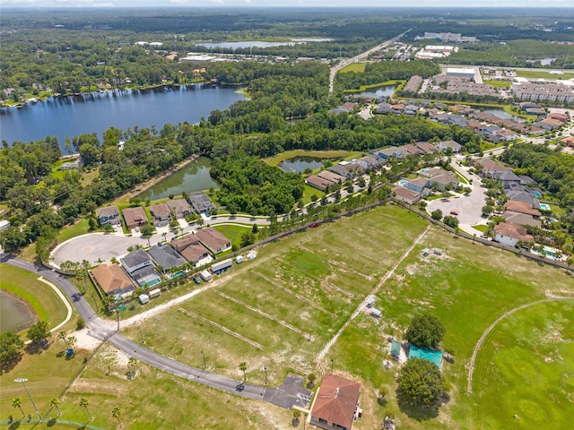 3532 Wicket Field Rd, Lutz, FL 33548 - aerial overview of property's location featuring a nearby body of water and nearby suburban area
