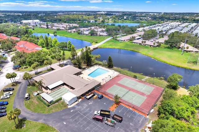 1206 10th Cir SE, Largo, FL 33771 - bird's eye view of a large body of water