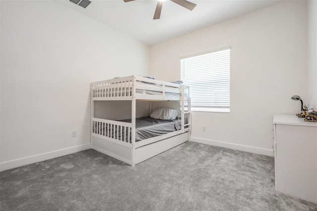 3197 Acacia Bay Ave, Wesley Chapel, FL 33543 - unfurnished bedroom featuring carpet and a ceiling fan