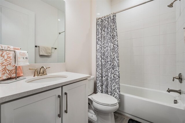 3197 Acacia Bay Ave, Wesley Chapel, FL 33543 - full bathroom with vanity and shower / tub combo