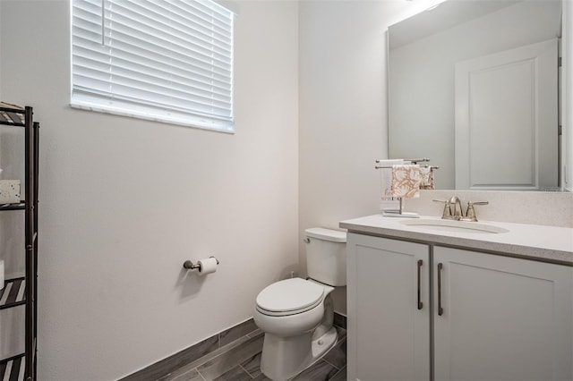3197 Acacia Bay Ave, Wesley Chapel, FL 33543 - bathroom featuring vanity and wood finished floors