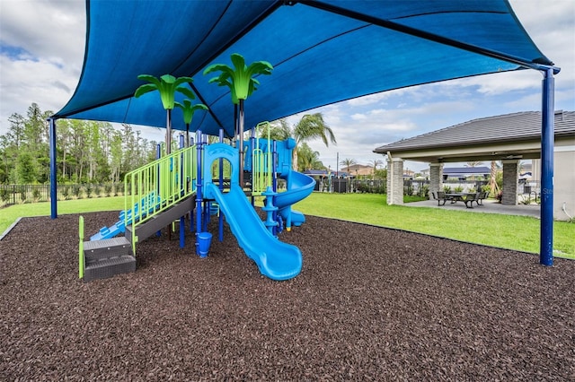 3197 Acacia Bay Ave, Wesley Chapel, FL 33543 - view of community jungle gym