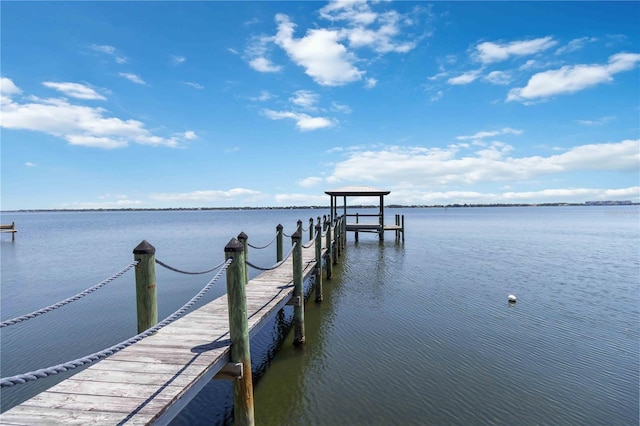 711 N Indian River Dr, Cocoa, FL 32922 - dock area with a water view
