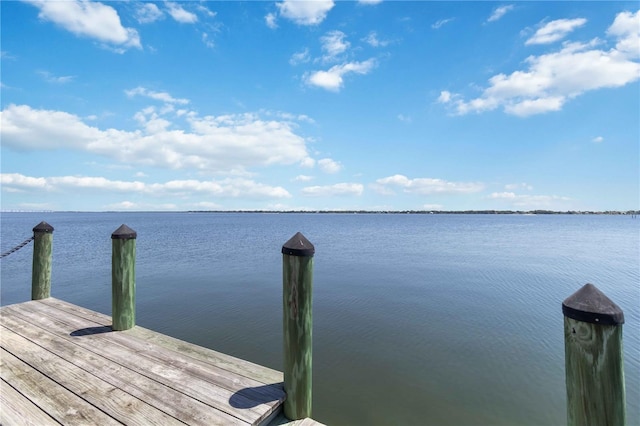 711 N Indian River Dr, Cocoa, FL 32922 - dock featuring a water view