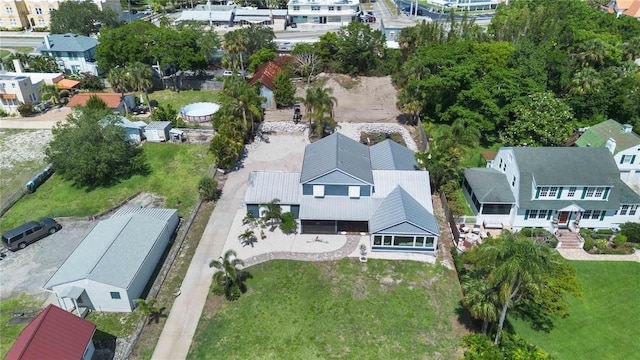 711 N Indian River Dr, Cocoa, FL 32922 - aerial perspective of suburban area