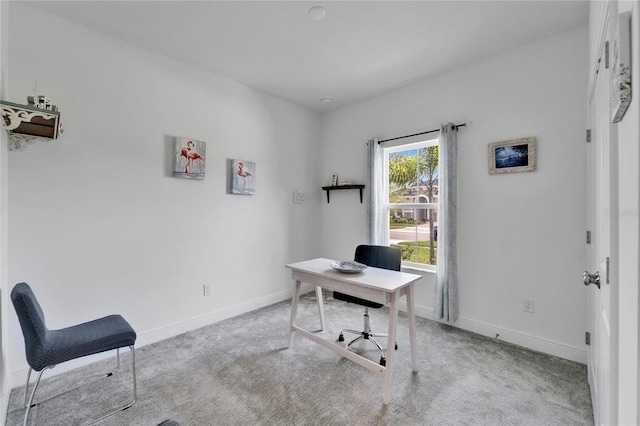 5415 Limelight Dr, Apollo Beach, FL 33572 - carpeted office featuring baseboards