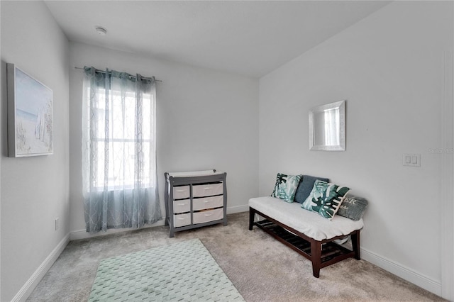 5415 Limelight Dr, Apollo Beach, FL 33572 - living area with carpet flooring and baseboards