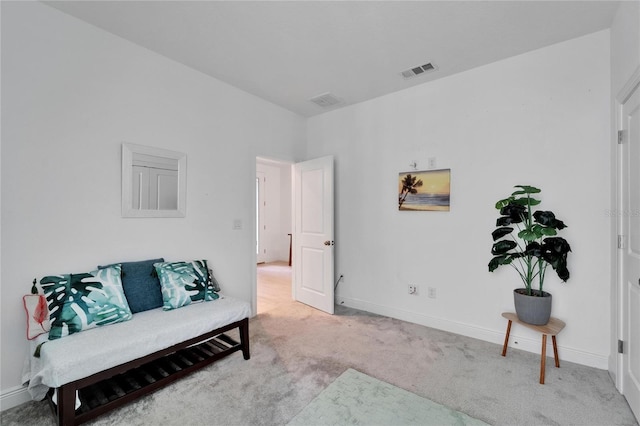 5415 Limelight Dr, Apollo Beach, FL 33572 - sitting room featuring carpet flooring and baseboards