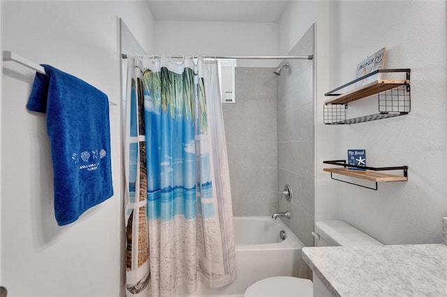 5415 Limelight Dr, Apollo Beach, FL 33572 - bathroom with shower / bath combo and vanity