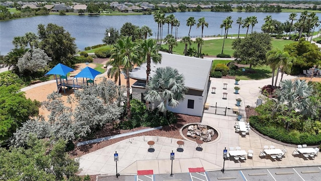 5415 Limelight Dr, Apollo Beach, FL 33572 - drone / aerial view of a large body of water