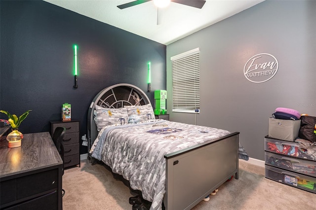 11711 Winterset Cove Dr, Riverview, FL 33579 - bedroom with light carpet and ceiling fan