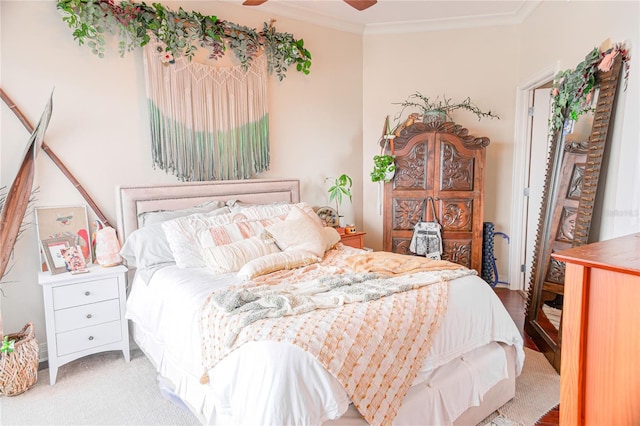 1209 E Cumberland Ave Unit 1003, Tampa, FL 33602 - bedroom with ornamental molding