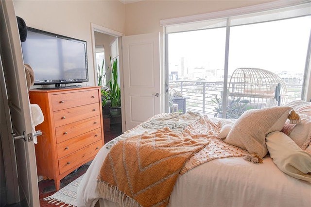 1209 E Cumberland Ave Unit 1003, Tampa, FL 33602 - bedroom featuring a city view