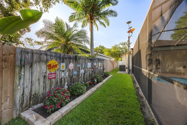 2043 Wrangler Dr, Brandon, FL 33511 - view of yard with cooling unit
