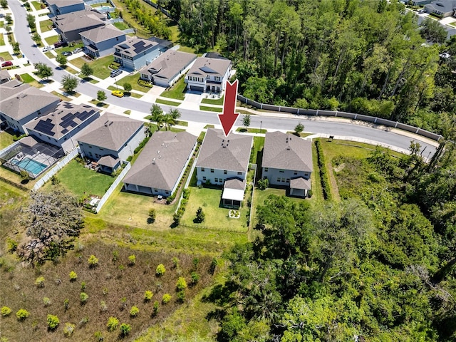 8423 Praise Dr, Tampa, FL 33625 - aerial perspective of suburban area