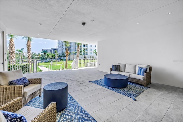 125 Belleview Blvd Unit 203, Belleair, FL 33756 - view of patio / terrace featuring an outdoor hangout area