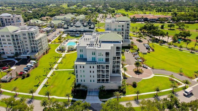 125 Belleview Blvd Unit 203, Belleair, FL 33756 - bird's eye view of a pool area