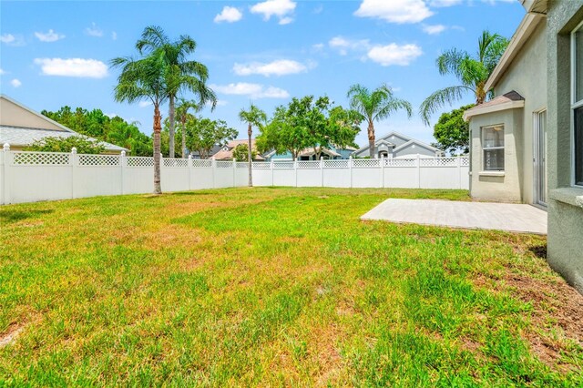 17342 Lawn Orchid Loop, Land O Lakes, FL 34638 - view of yard with a patio