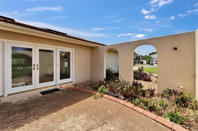 1414 75th St NW, Bradenton, FL 34209 - view of patio with french doors