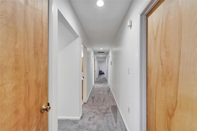 1414 75th St NW, Bradenton, FL 34209 - hall with carpet flooring and recessed lighting
