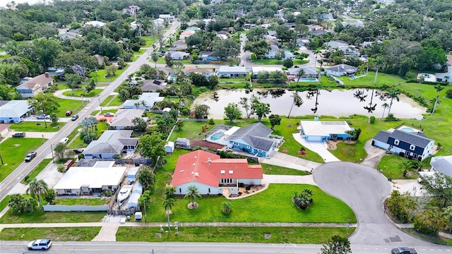 1414 75th St NW, Bradenton, FL 34209 - aerial view of residential area with a nearby body of water