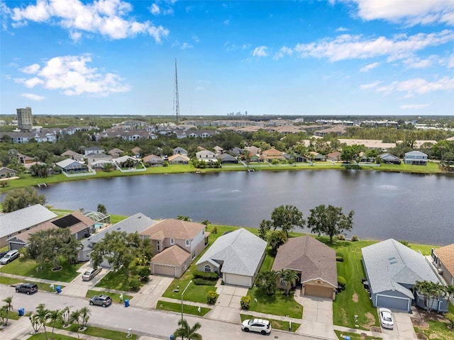 899 Addison Dr NE, Saint Petersburg, FL 33716 - aerial view of residential area featuring a large body of water