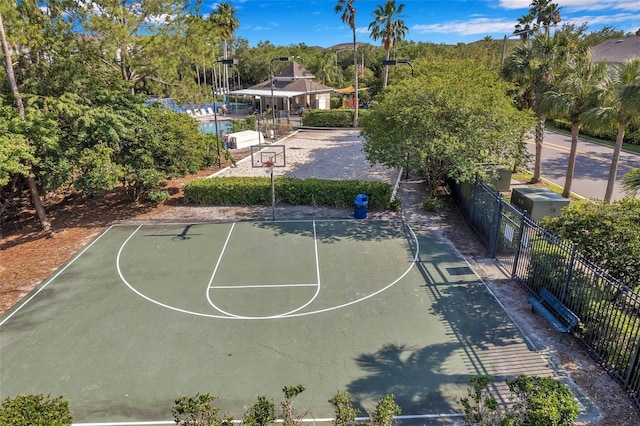 899 Addison Dr NE, Saint Petersburg, FL 33716 - view of basketball court featuring community basketball court