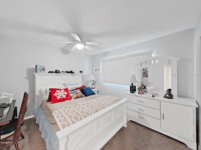 19451 Gulf Blvd Unit 205, Indian Shores, FL 33785 - bedroom with ceiling fan
