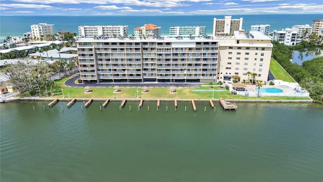 19451 Gulf Blvd Unit 205, Indian Shores, FL 33785 - aerial view of a nearby body of water