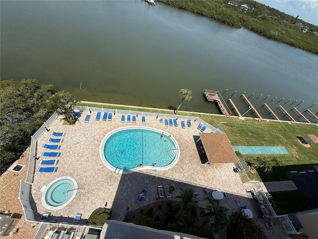 19451 Gulf Blvd Unit 205, Indian Shores, FL 33785 - bird's eye view of a large body of water