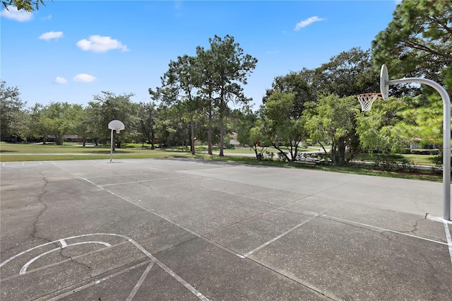440 Lakeview Dr Unit 34, Palm Harbor, FL 34683 - view of sport court featuring community basketball court and view of scattered trees