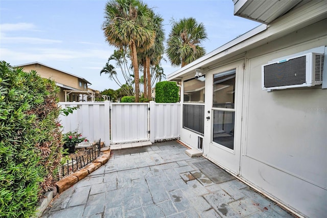 1660 Cape Ann Ave NE Unit 2, Saint Petersburg, FL 33702 - view of patio / terrace with a gate