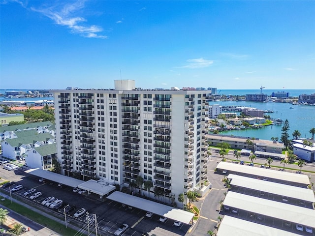 400 Island Way Unit 502, Clearwater Beach, FL 33767 - aerial view of apartment complex and a nearby body of water