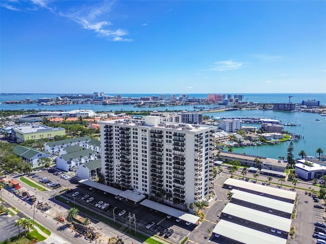 400 Island Way Unit 502, Clearwater Beach, FL 33767 - view of urban area featuring a nearby body of water and apartment complex