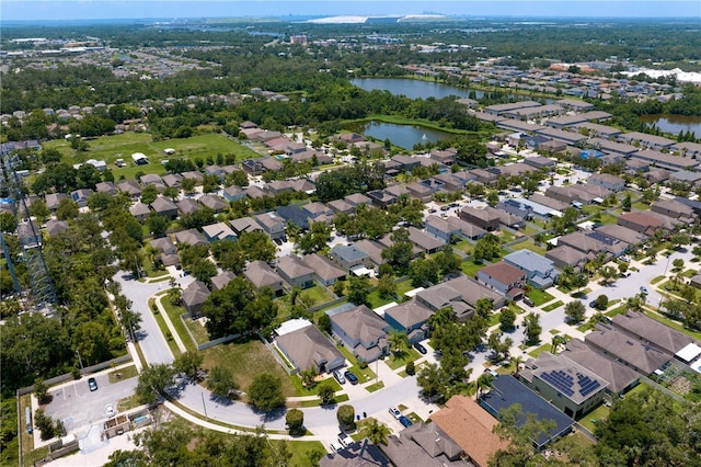10216 Summer Azure Dr, Riverview, FL 33578 - aerial overview of property's location featuring a nearby body of water and nearby suburban area