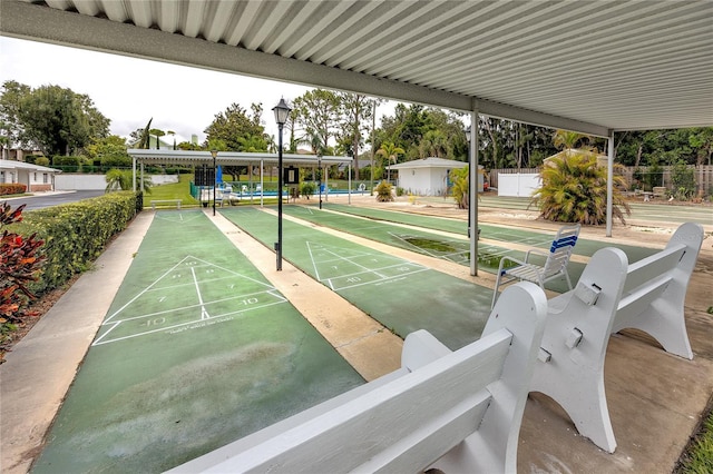 12400 Park Blvd Unit 417, Seminole, FL 33772 - view of community featuring shuffleboard