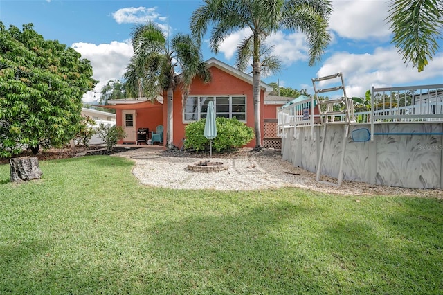 51 Cypress Dr, Palm Harbor, FL 34684 - view of yard