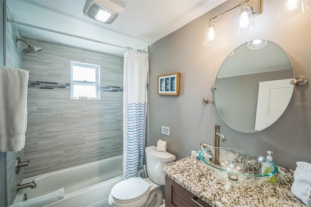 51 Cypress Dr, Palm Harbor, FL 34684 - bathroom featuring shower / bath combo and vanity