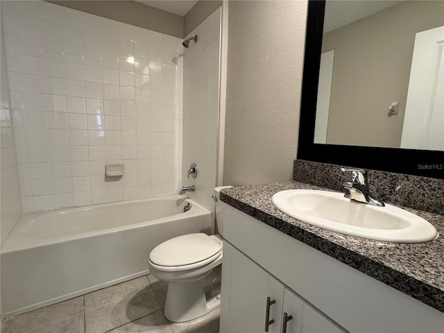 4448 Globe Thistle, Tampa, FL 33619 - bathroom featuring vanity, tile patterned flooring, and bathtub / shower combination