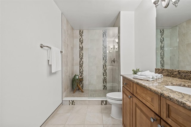 2400 Feather Sound Dr Unit 528, Clearwater, FL 33762 - full bath featuring vanity, tiled shower, and tile patterned floors