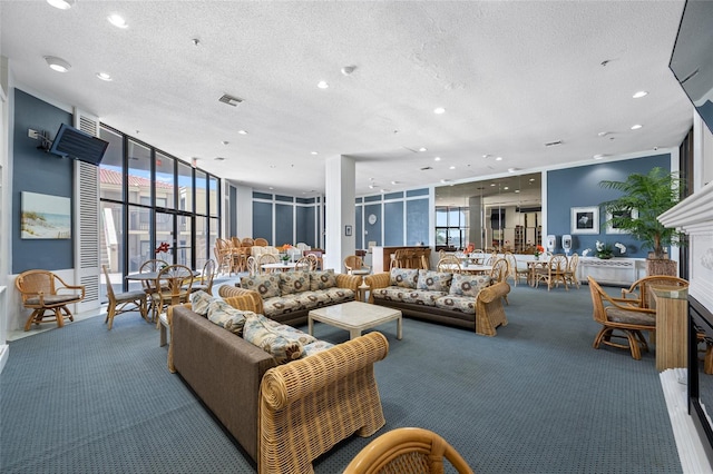 6372 Palma Del Mar Blvd S Unit 601, Saint Petersburg, FL 33715 - lobby featuring recessed lighting and a textured ceiling